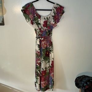 MUMU DRESS FLOWERS MY O MY!